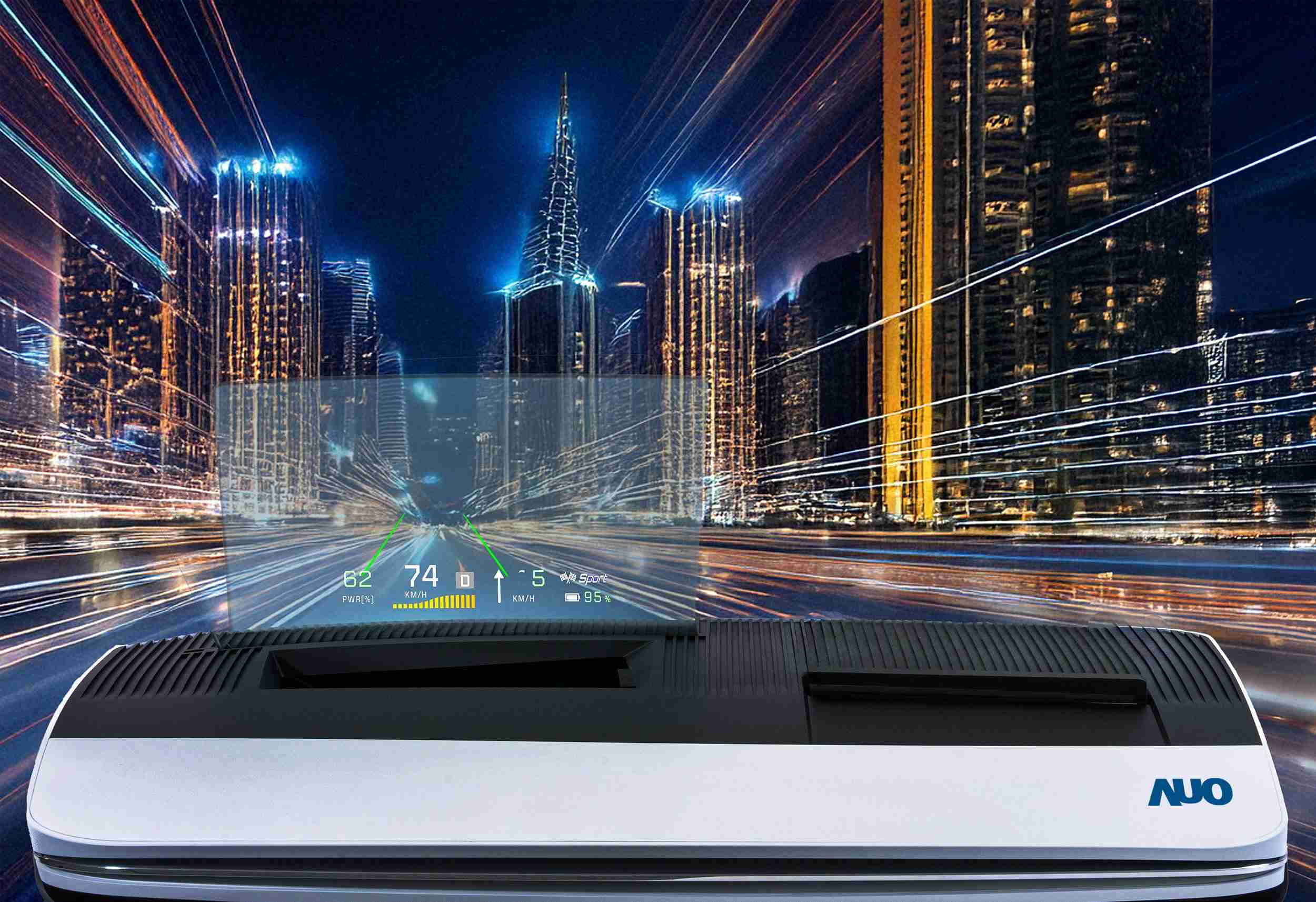 万利推出13吋Micro LED抬头显示器，，，提供高入眼亮度、、、高色彩饱和度的显示质量，，，在阳光下或黑暗中都清晰可见，，，，并利用Micro LED模块体积小的优势，，，解决车用空间有限的痛点